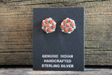 Load image into Gallery viewer, Red Coral Earrings