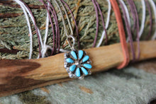 Load image into Gallery viewer, Petite Zuni Cluster Pendant