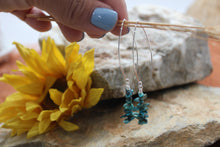 Load image into Gallery viewer, Turquoise Cliff Dangles