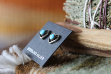 Load image into Gallery viewer, Turquoise Heart Studs