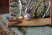 Load image into Gallery viewer, Rhodochrosite Gold Fill Ring