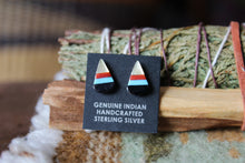 Load image into Gallery viewer, Multistone Teardrop Studs