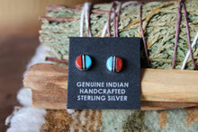 Load image into Gallery viewer, Multistone Round Studs