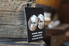 Load image into Gallery viewer, White Howlite Concho Earrings