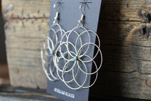 Load image into Gallery viewer, Turquoise Blooms Earrings