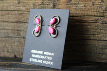 Load image into Gallery viewer, Pink Opal Butterfly Studs Earrings