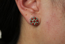 Load image into Gallery viewer, Red Coral Earrings