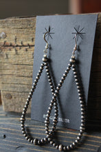 Load image into Gallery viewer, Navajo Pearl Loop Earrings