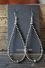 Load image into Gallery viewer, Navajo Pearl Loop Earrings