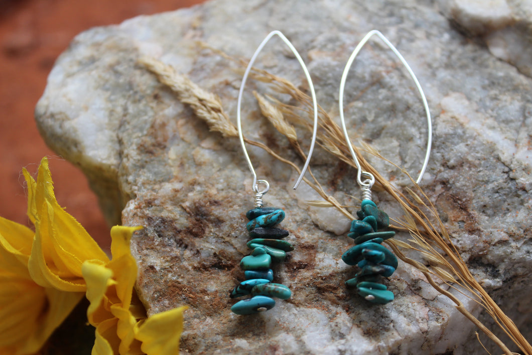 Turquoise Cliff Dangles