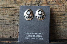Load image into Gallery viewer, White Opal Bear Claw Earrings