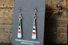 Load image into Gallery viewer, Multistone Inlay Dangles