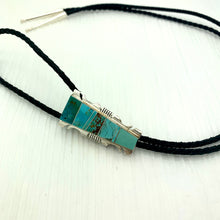 Load image into Gallery viewer, Turquoise Arrowhead Bolo