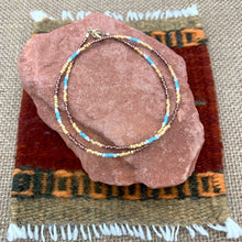 Load image into Gallery viewer, Golden Sunrise Delica Beaded Necklace