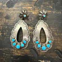 Load image into Gallery viewer, Brushed Silver Dangles