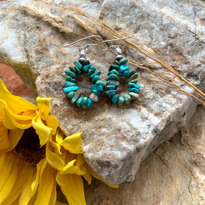 Turquoise Raindrop Earrings