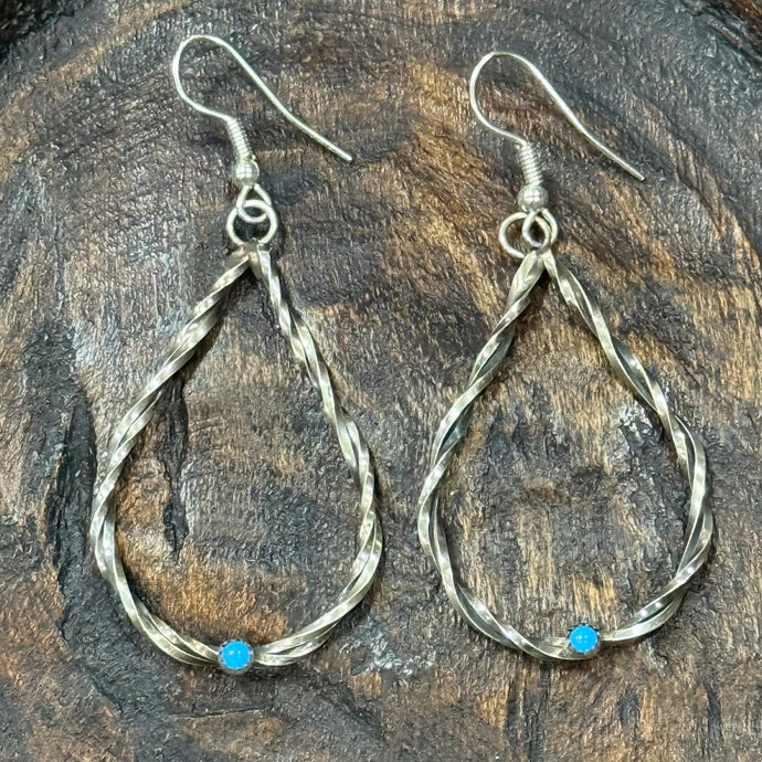 Silver Teardrop Earrings