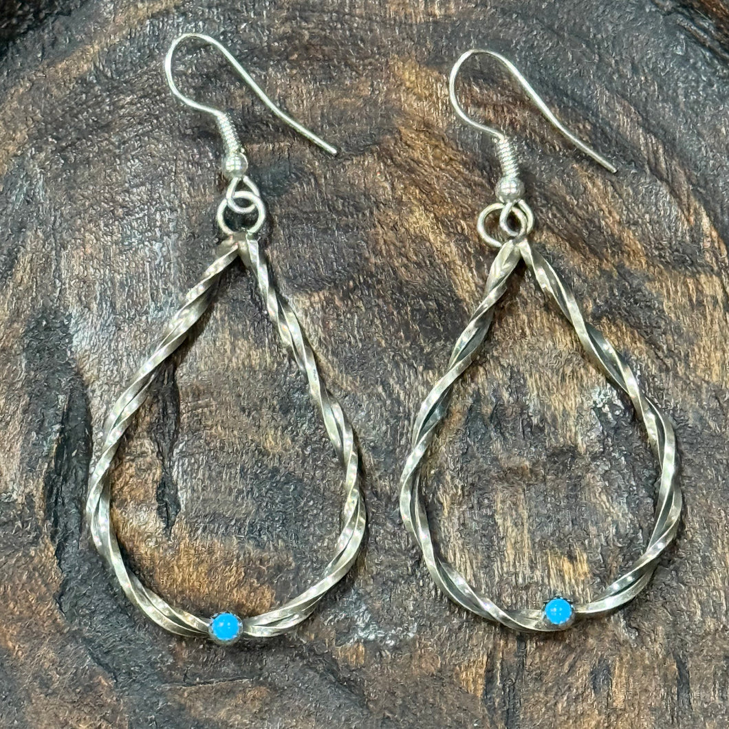 Silver Teardrop Earrings
