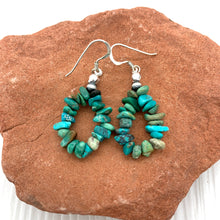 Load image into Gallery viewer, Turquoise Raindrop Earrings