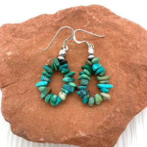 Turquoise Raindrop Earrings