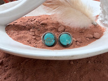 Load image into Gallery viewer, Bluebird Turquoise Studs