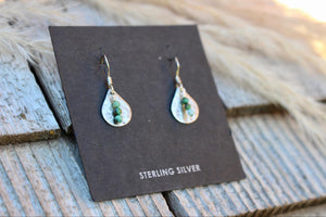 Hammered Sterling Silver Earrings