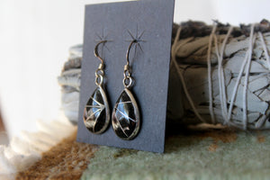 Onyx Teardrop Dangles