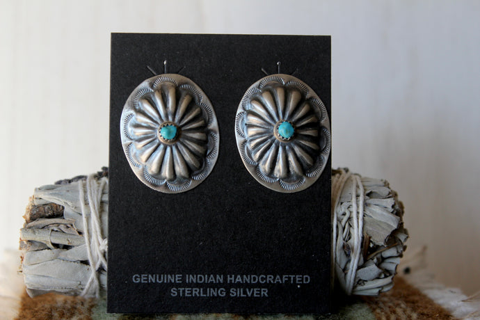 Native Concho Earrings