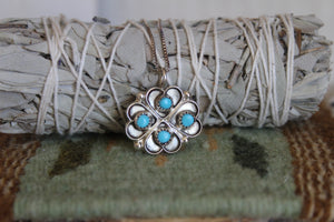Turquoise Heart Pendant