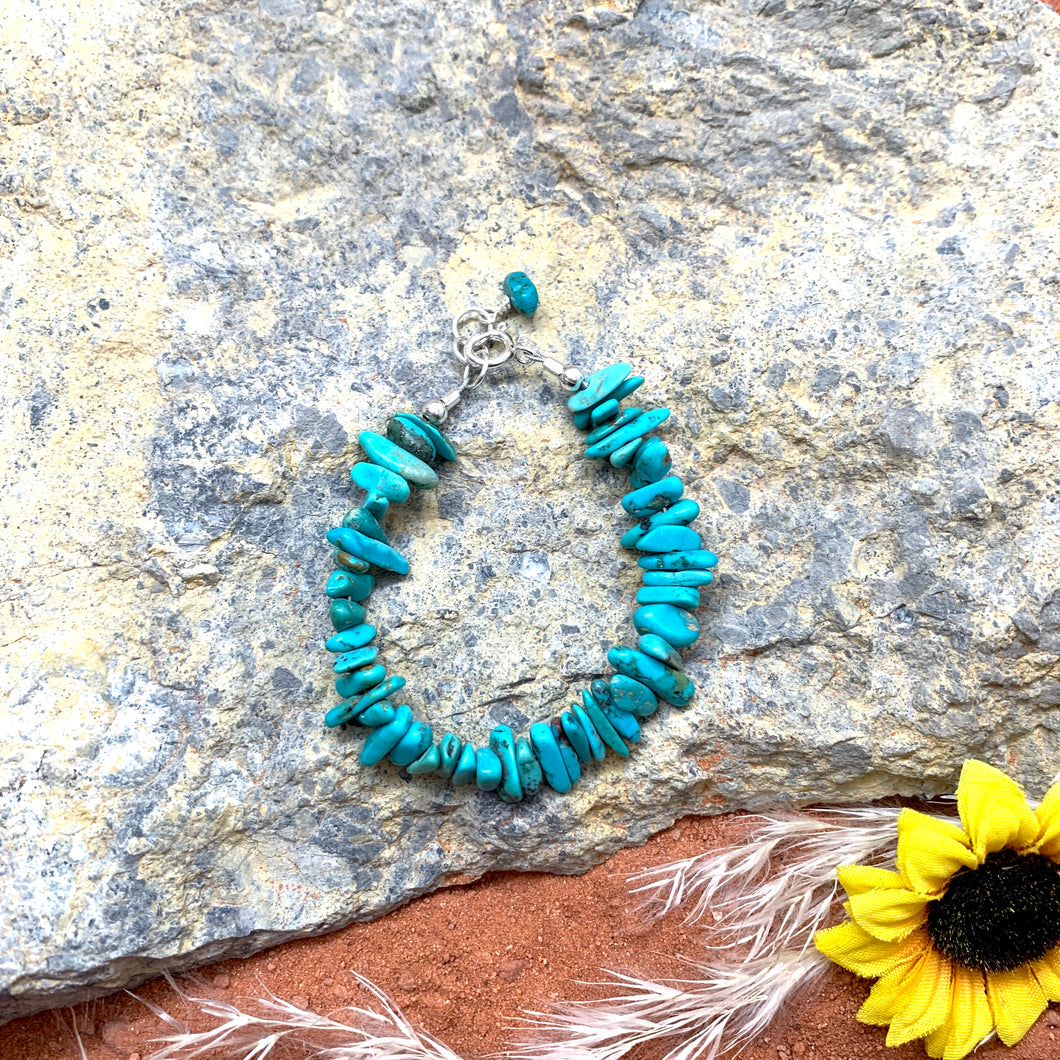 Turquoise Pine Bracelet