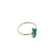 Load image into Gallery viewer, Dainty Two Stone Ring