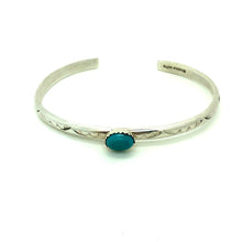 Load image into Gallery viewer, Dainty Turquoise Stone Bracelet