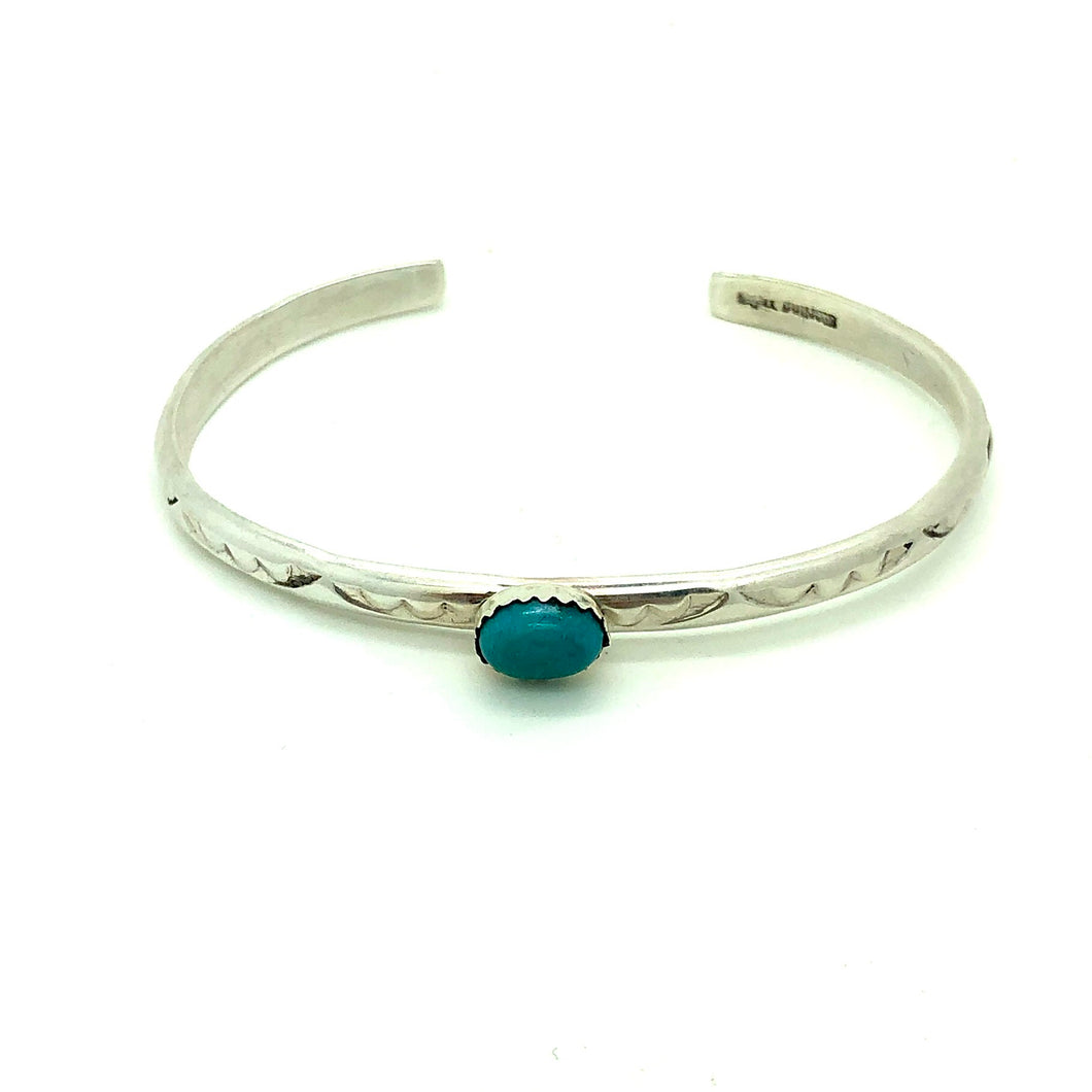 Dainty Turquoise Stone Bracelet