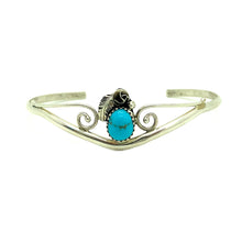 Load image into Gallery viewer, Turquoise Rose Bracelet