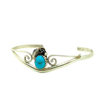 Load image into Gallery viewer, Turquoise Rose Bracelet