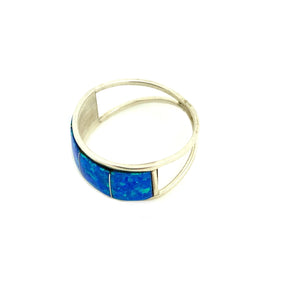 Blue Opal Waters Ring