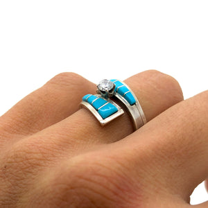 Turquoise Wedding Ring