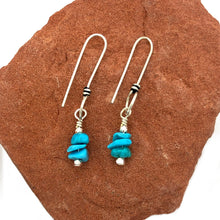 Load image into Gallery viewer, Turquoise Sandstone Earrings
