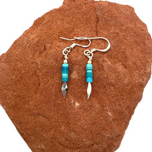 Load image into Gallery viewer, Turquoise Sand Earrings