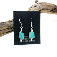 Load image into Gallery viewer, Turquoise Tulip Earrings