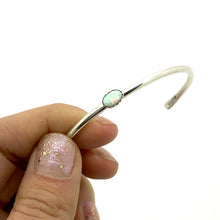 Load image into Gallery viewer, Dainty White Opal Bracelet