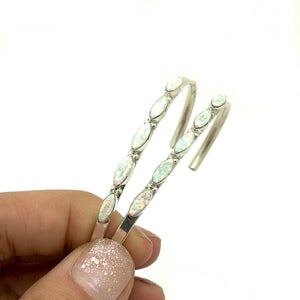 White Opal Rain Bracelet