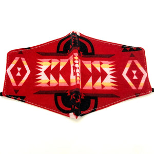Red Native Mask