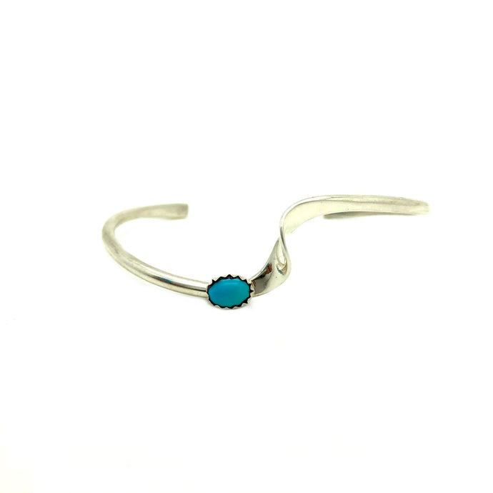 Wavy Turquoise Stone Bracelet
