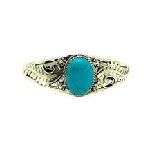 Load image into Gallery viewer, Turquoise Stone Blue Bracelet