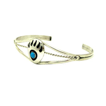 Load image into Gallery viewer, Turquoise Bear Claw Bracelet