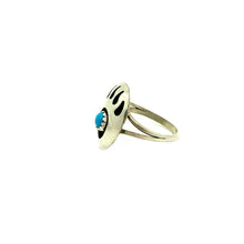 Load image into Gallery viewer, Turquoise Bear Claw Ring