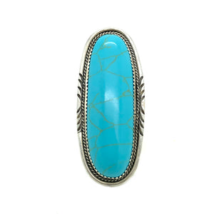 Long Turquoise Ring