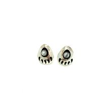 Load image into Gallery viewer, White Howlite Bear Claw Studs