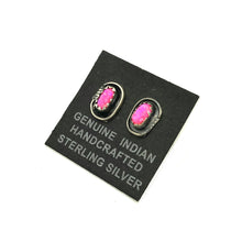 Load image into Gallery viewer, Pink Sunset Opal Studs